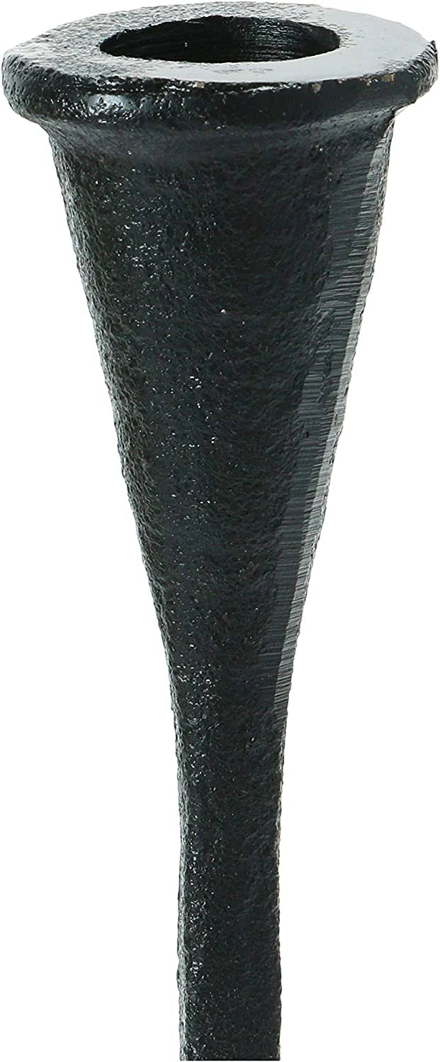 Black Cast Iron Taper Holder V401506