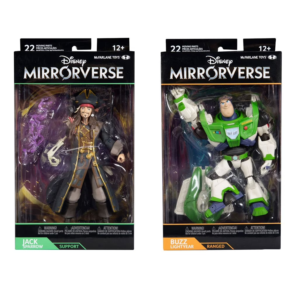 Articulated Action Figures Set of 2 (7 inch) X3166