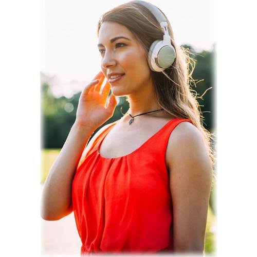 White Wireless On-Ear Headphones F239
