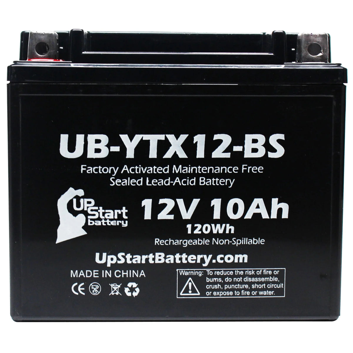 Replacement Scooter Battery - 12V, 10Ah C2837