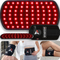 Cinto de terapia de luz vermelha 3 em 1 com controle remoto, 660 nm e 850 nm M825306