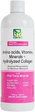 Hydrolyzed Collagen Amino Acids Vitamins Minerals 16 Fl. Oz. H30712