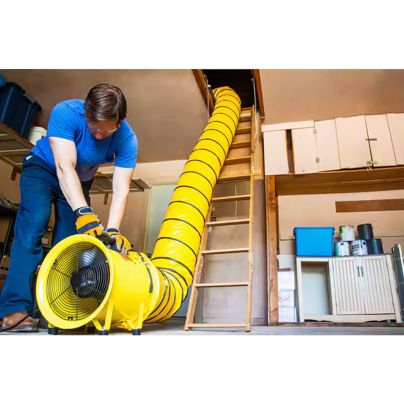 Portable Blower and Exhaust Fan with Hose D325769