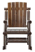Red Shed Stained Log Rocker R838035