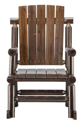 Red Shed Stained Log Rocker R838035