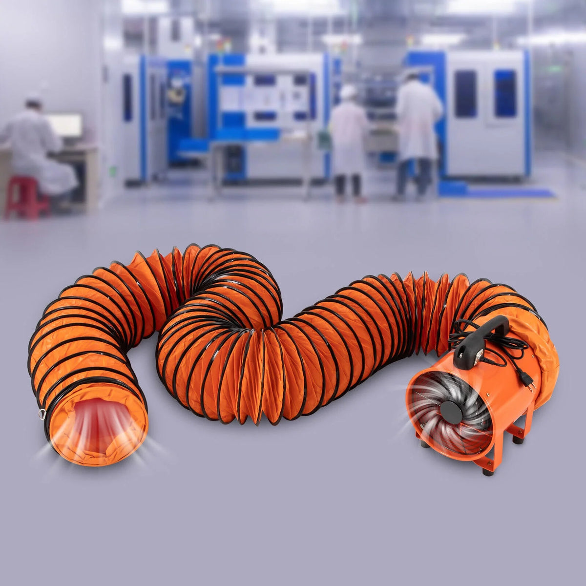 10" Industrial Extractor Fan Blower with 10M Duct Hose L1018