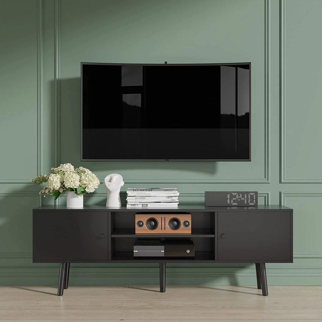 Black Wooden TV Stand for 60/65 inch TV X970