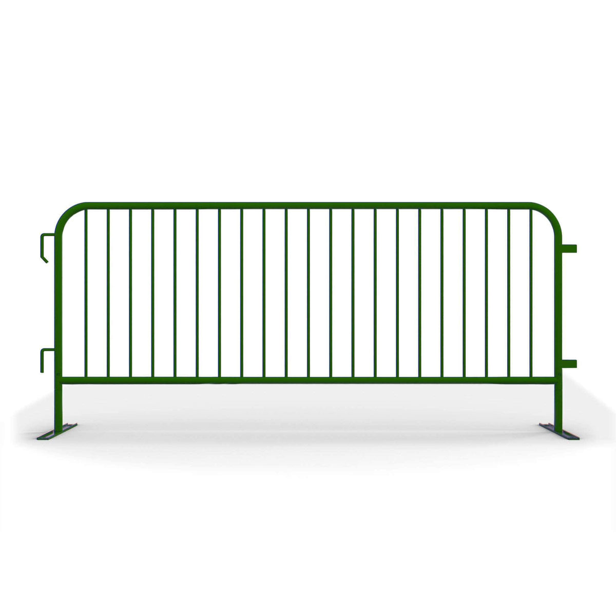 Galvanized Steel 8 ft Heavy Duty Interlocking Barricade H925