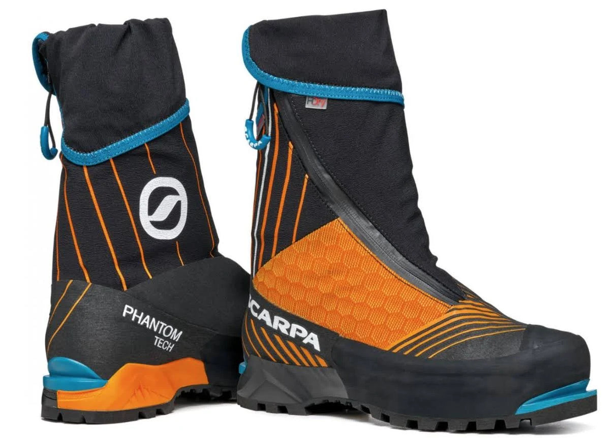 Black/Bright Orange 44.5 Climbing Shoes O2185