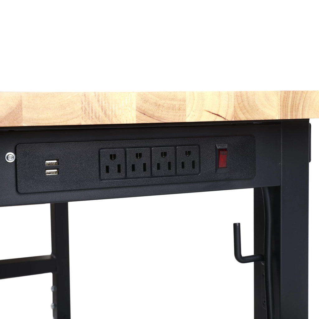 48-inch Heavy-Duty Workbench with Adjustable Height M752679