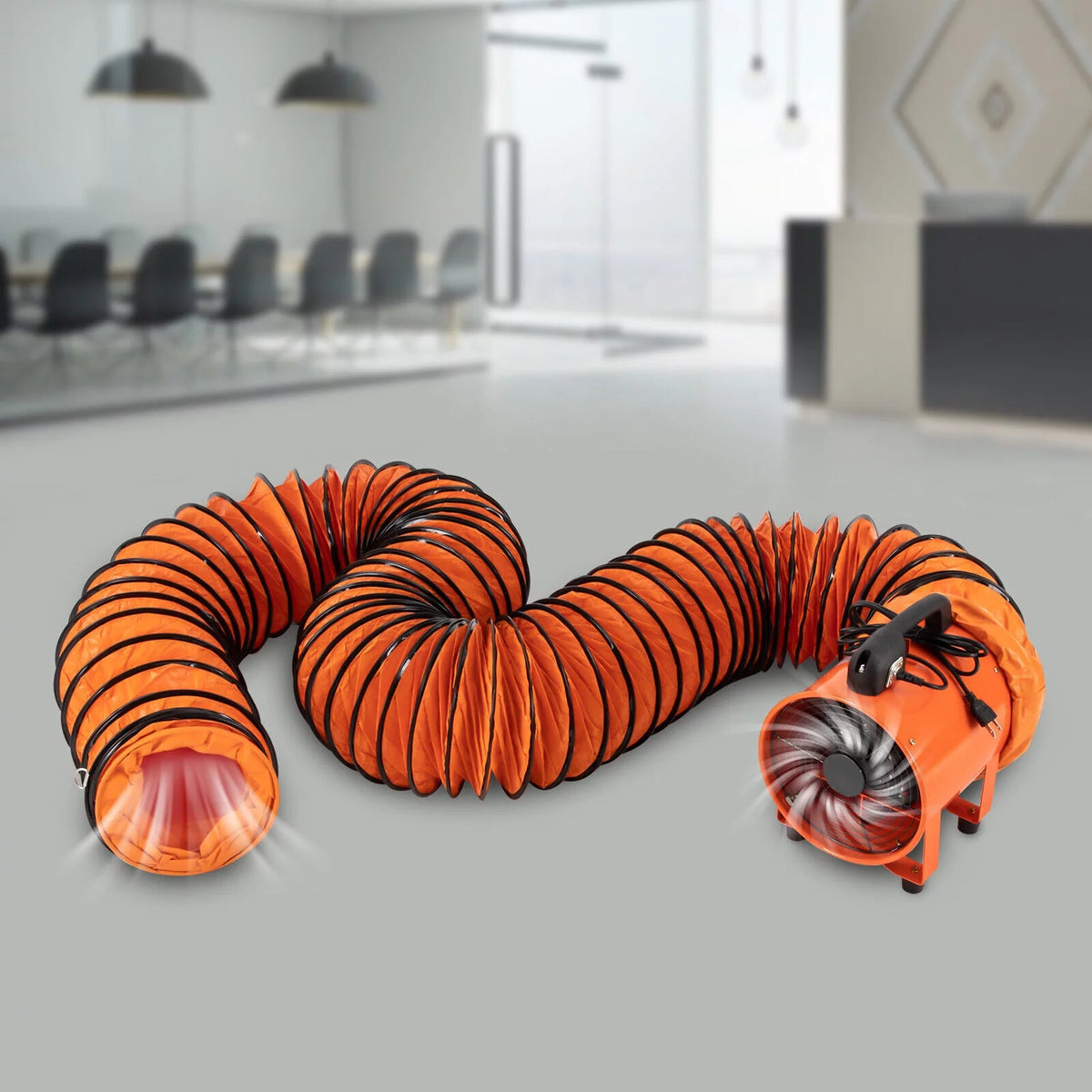 10" Industrial Extractor Fan Blower with 10M Duct Hose L1018