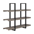 Low Open Bookcase Dark Grey Q80612
