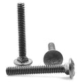 5/16 inch-18 x 5 inch Coarse Thread Grade A Carriage Bolt Low Carbon Steel Plain Finish E942098