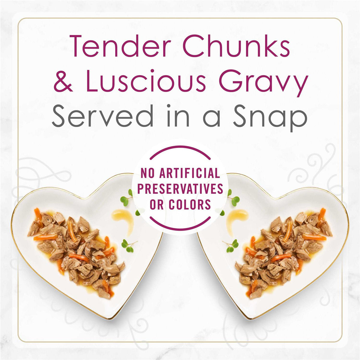 Wet Cat Food Tender Beef with Carrots M348117