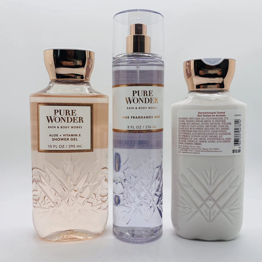 3 pc Bundle Trio Shower Gel, Fine Fragrance Mist and Body Lotion T76582