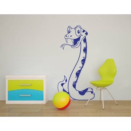 Snake Growth Chart Wall Decal Light Pink 36in x 75 K48271