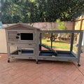Large Guinea Pig Cage with Run on Wheels C965