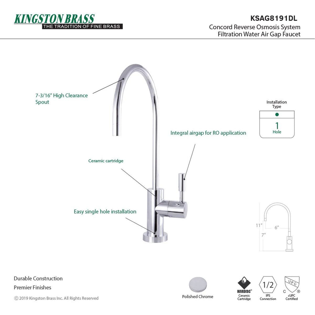 Oil Rubbed Bronze Water Filtration Faucet A861972