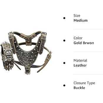Leather Spiked Studded Dog Collars Harnesses Matching Set T8515