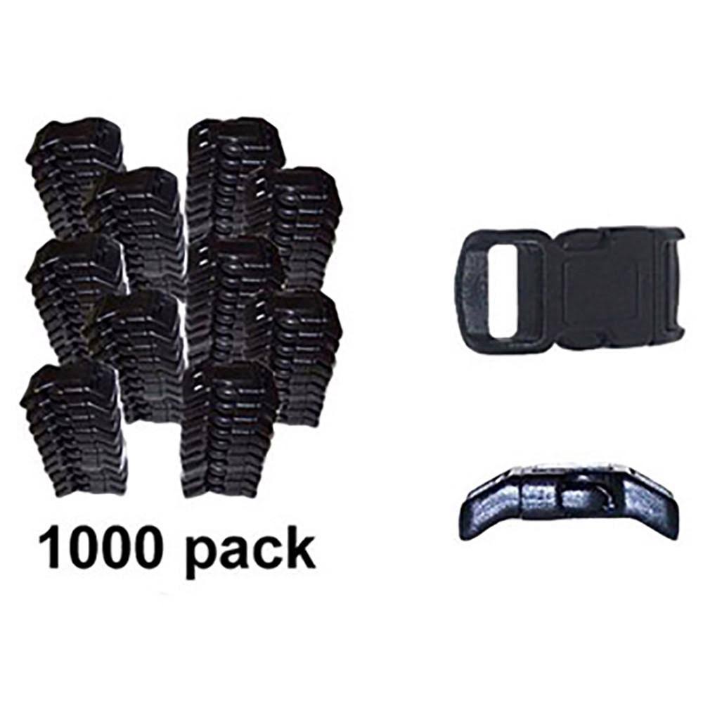 3/8 inch Side Release Buckle Black 1000 Pack M25687