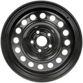 Steel 15 x 6-inch 5-Lug Black Wheel Rim V99687