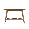 Brown Console Table with Shelf C102601