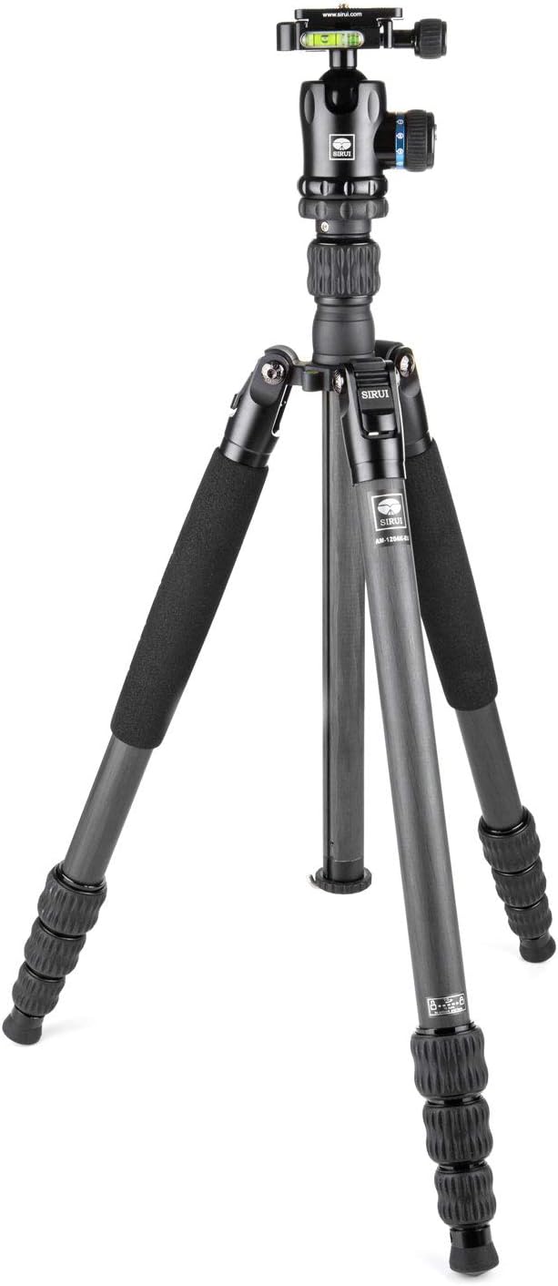 Lightweight Carbon Fiber Tripod with Ball Head with Case L3815