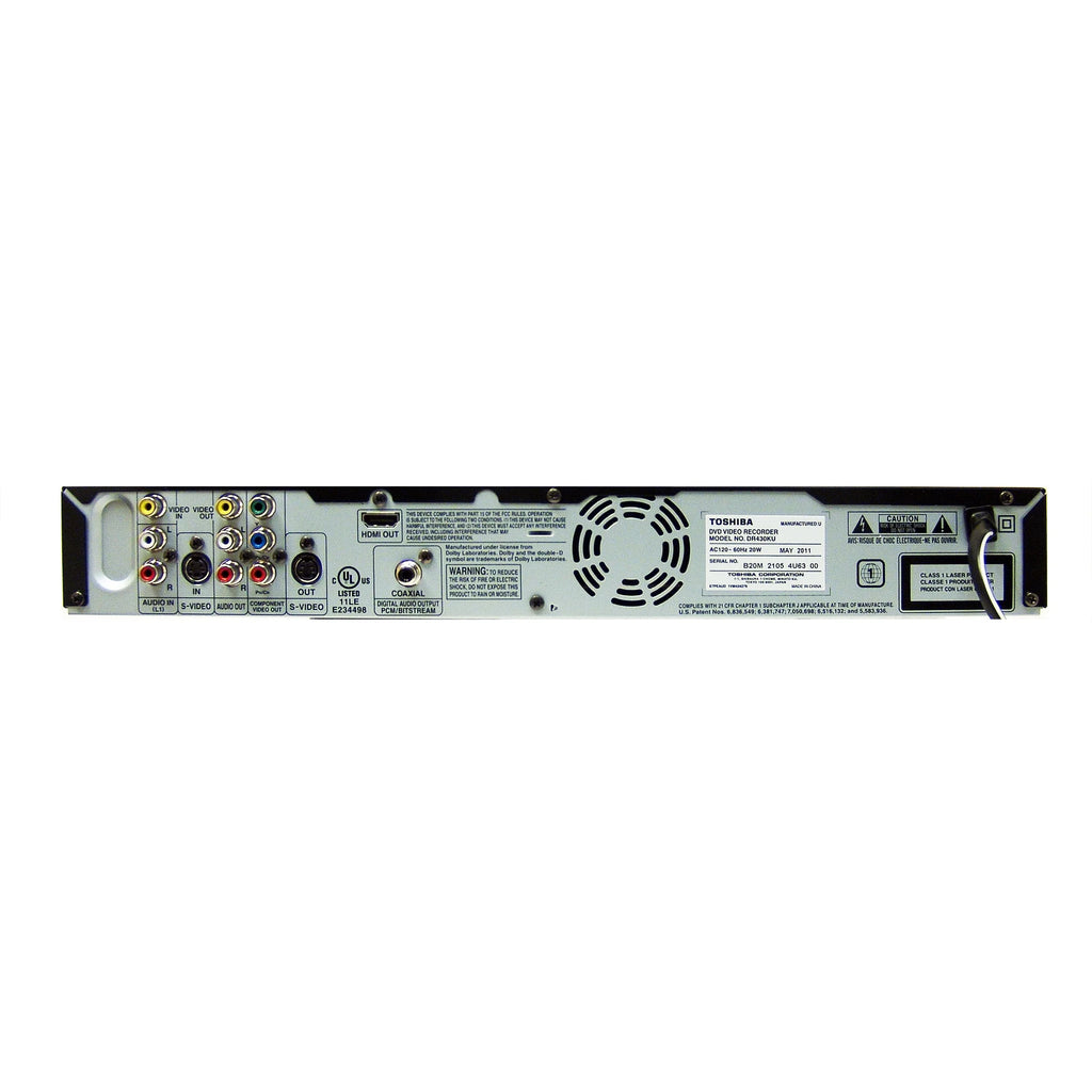 Used DVD Recorder with Remote and Cables J6838
