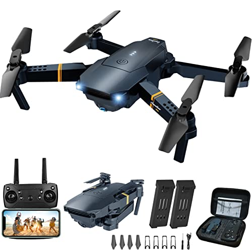 Foldable 1080P FPV Drone with 2 Batteries and Carrying Case H5488