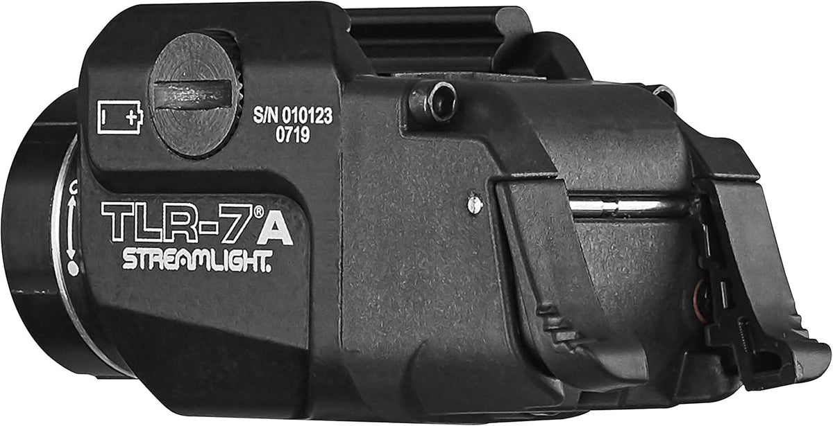 Black Rail-Mounted Tactical Light J2551