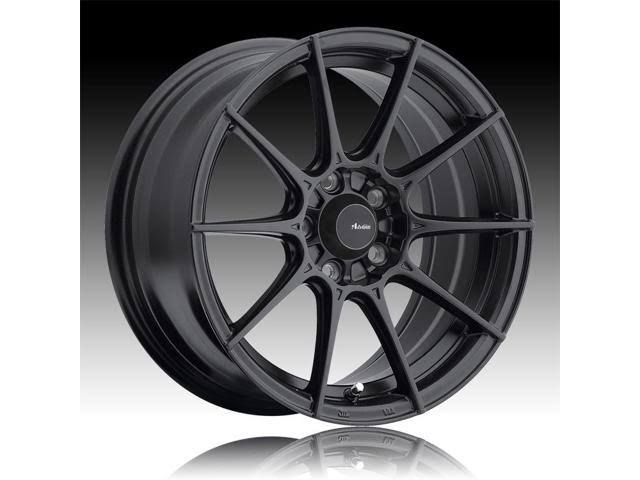 Matte Black 17x8 Wheel V8874