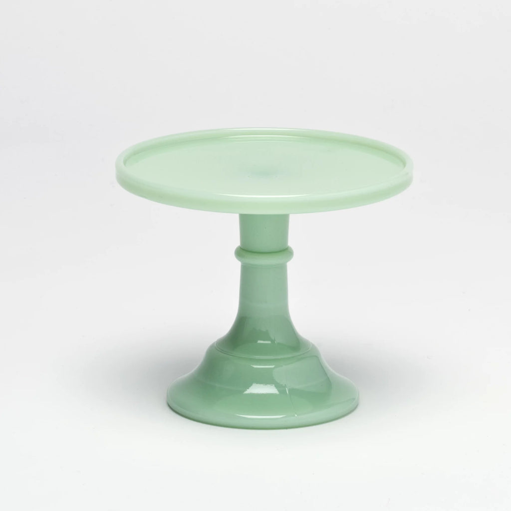 6" Cake Plate Jade V480247