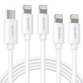 Lightning to USB-C Cable 4 Pack 6ft, 10ft P5069