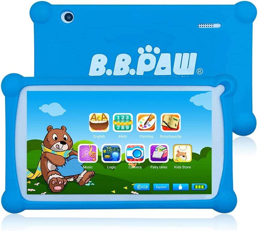 Blue 7 inch 16GB WiFi Kids Tablet with Protective Case J325929