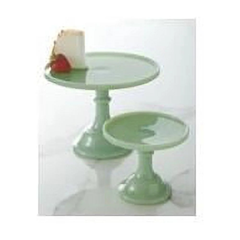 6" Cake Plate Jade V480247