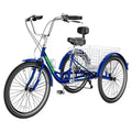 26 Big 3 Wheels Adult Tricycle with Large Basket & Bell S322934