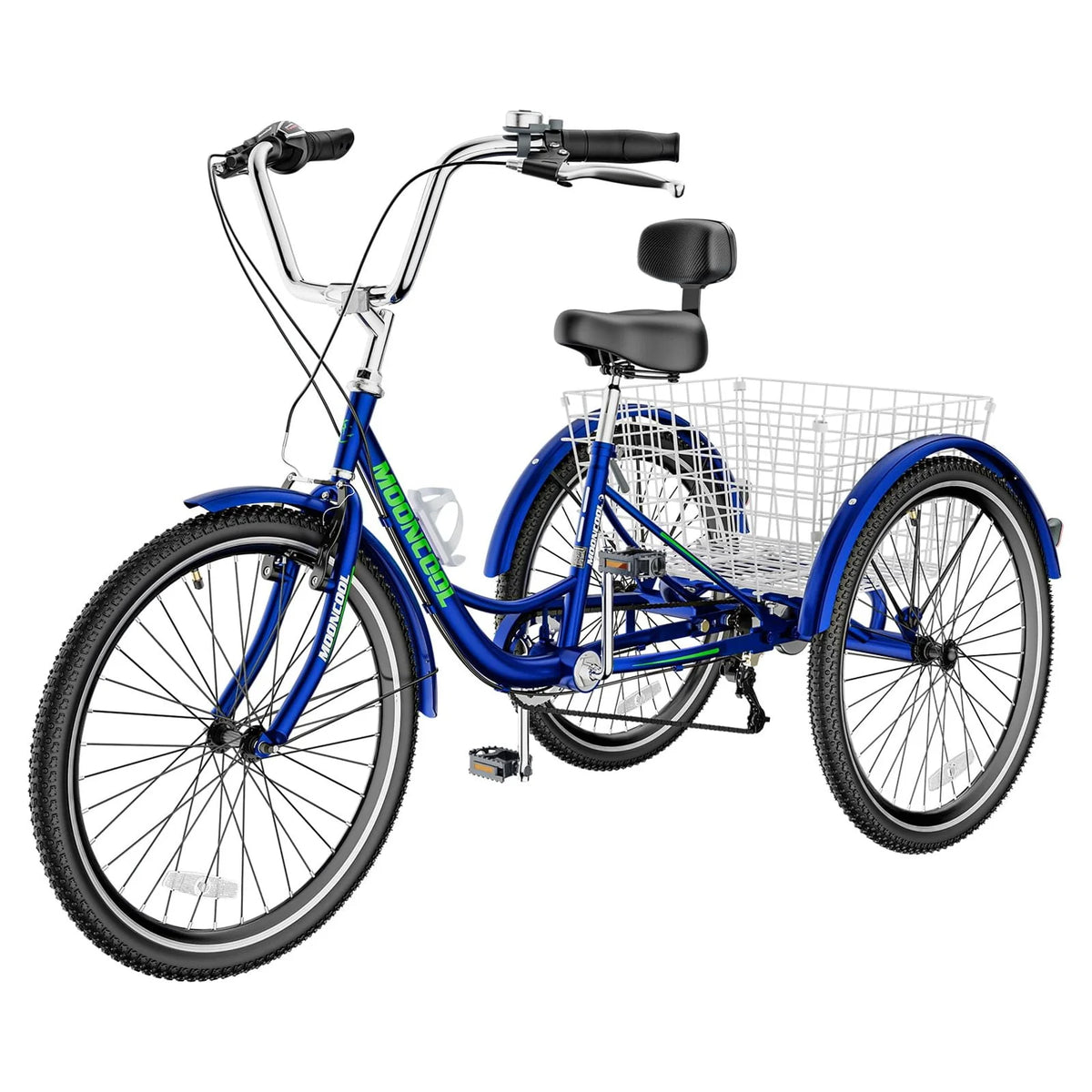 26 Big 3 Wheels Adult Tricycle with Large Basket & Bell S322934