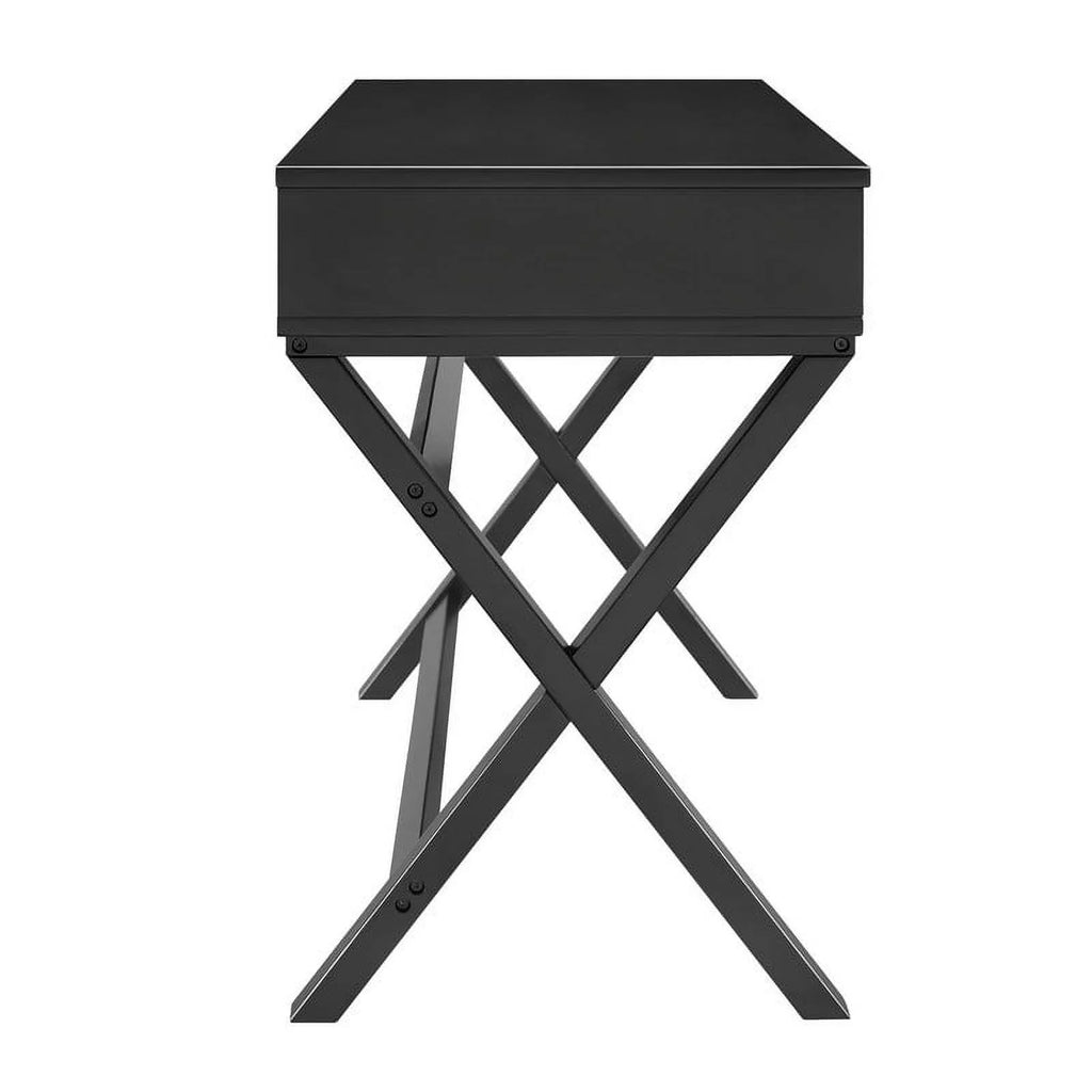 Black 2-Drawer Desk B672724