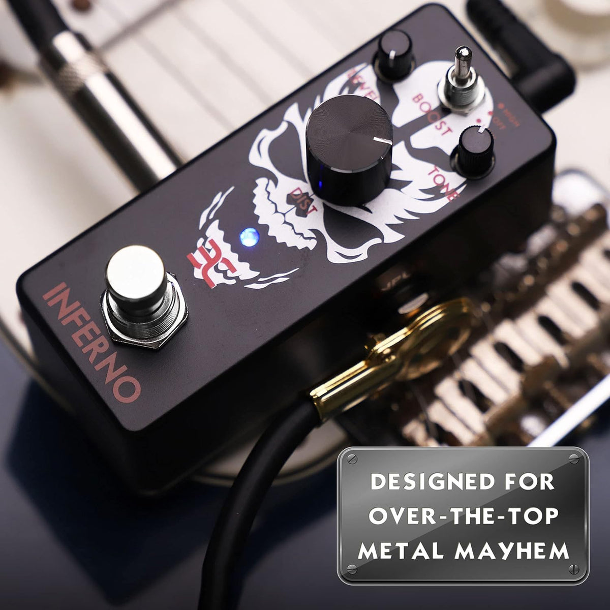 Metal Distortion Pedal Pack of 2 O142615