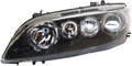 2006 2008 Mazda 6 Headlight Assembly Driver Side Black Housing V236751