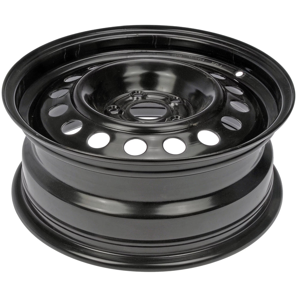 Steel 15 x 6-inch 5-Lug Black Wheel Rim V99687