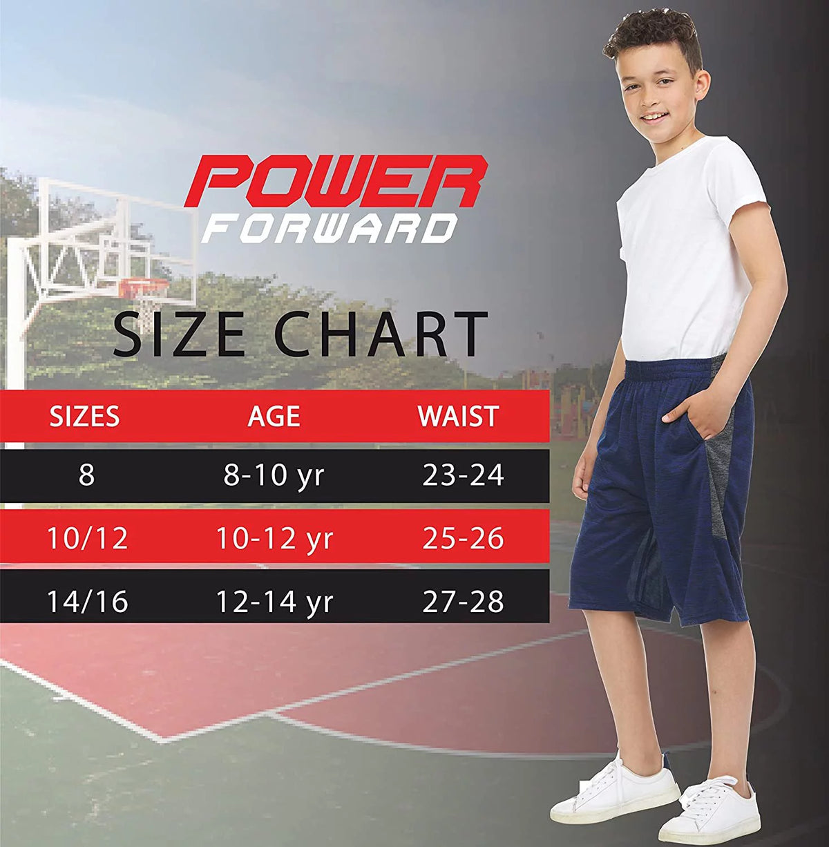 4 Pack Boys Youth Lightweight Athletic Basketball Gym Shorts G145