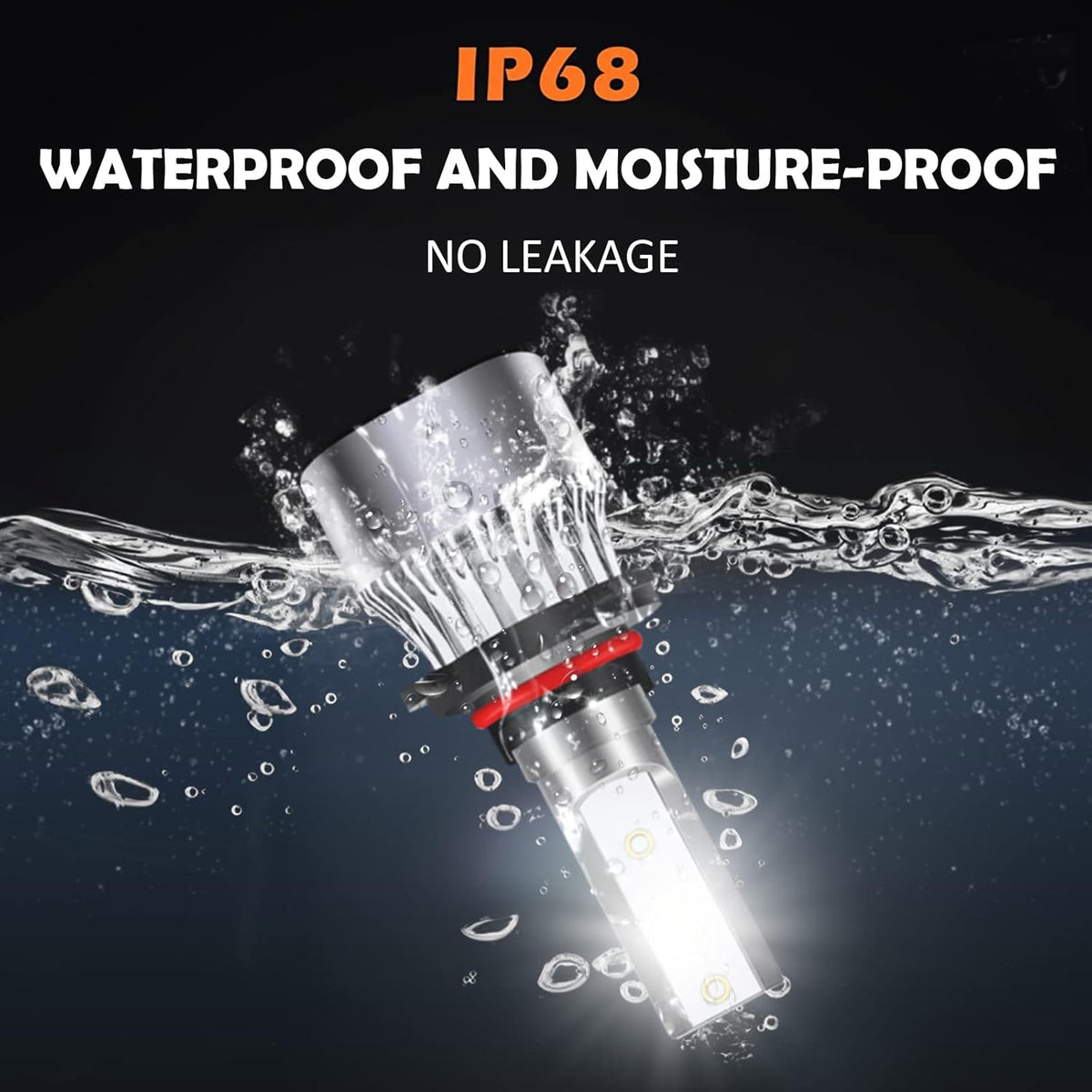 LED Headlight Bulbs Combo 240W 30000LM 6500K Cool White, Pack of 4 Pack of 2 U130