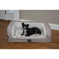 Quilted Orthopedic Bolster Dog Bed S2843
