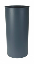 Gray Polyethylene Round Rigid Trash Can Liner T7382