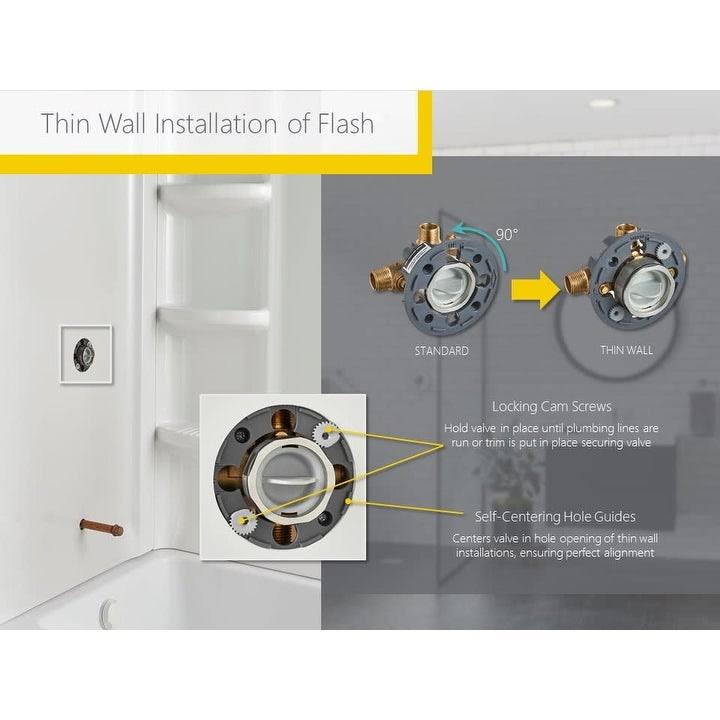 Brushed Nickel Shower Only Trim Package F244939