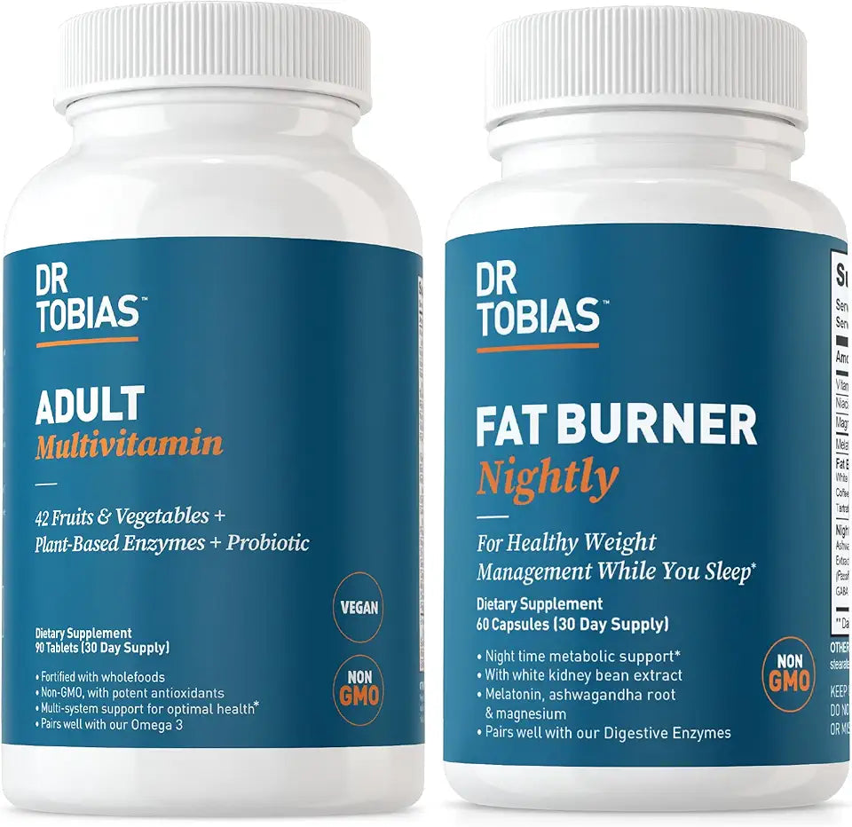 Fat Burner & Multivitamin with Ashwagandha, Probiotics, Green Coffee Bean Extract, Non-GMO U650739