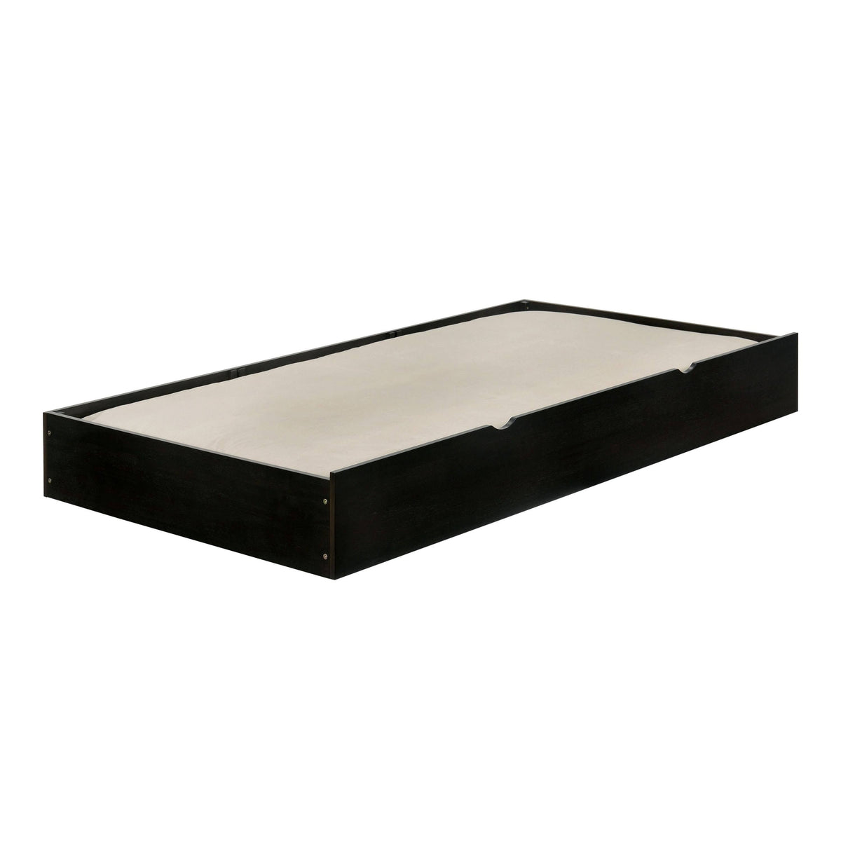 Dark Grey Wood Trundle Q63545