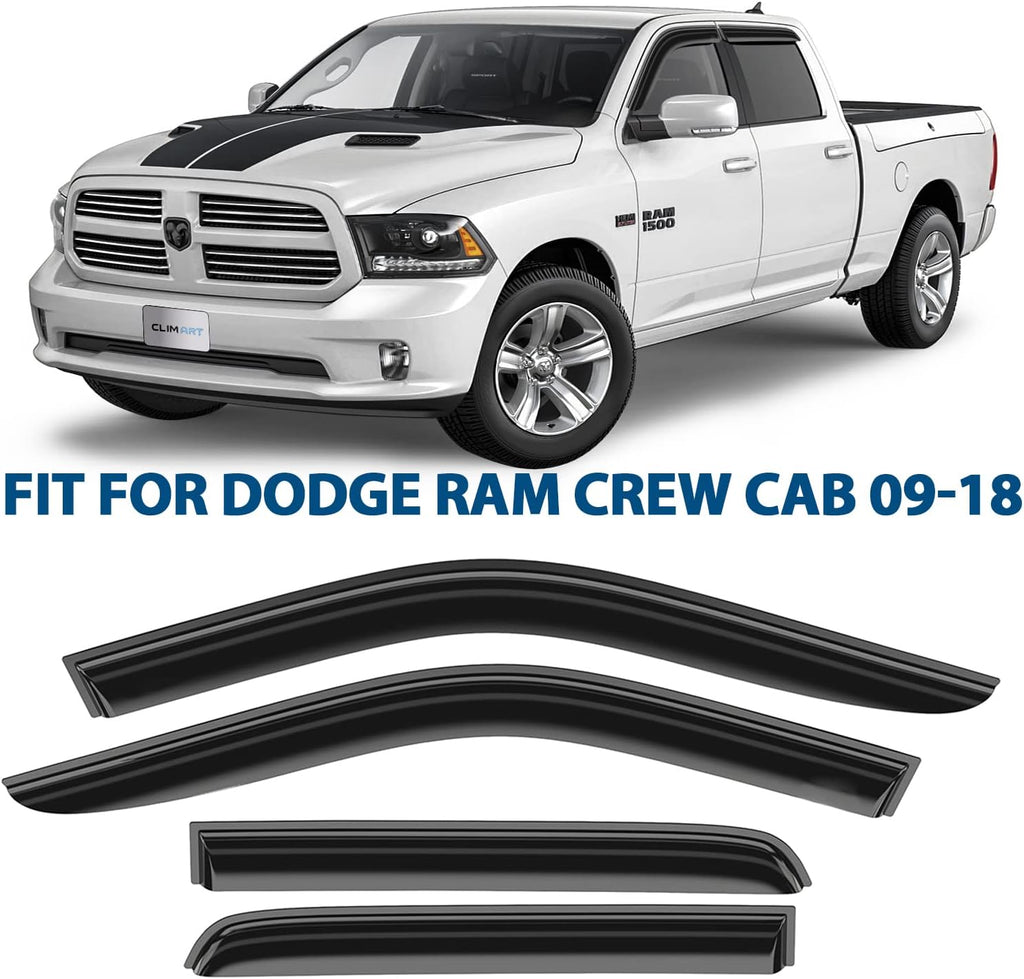 Dark Smoke Tape-on Window Deflectors 4 pcs Z62963
