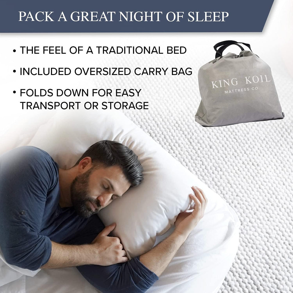 Twin Size Air Mattress with Built-in High Speed Pump D18502